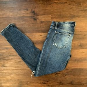 Joe’s Jeans- Distressed Slim Fit Skinny Jean